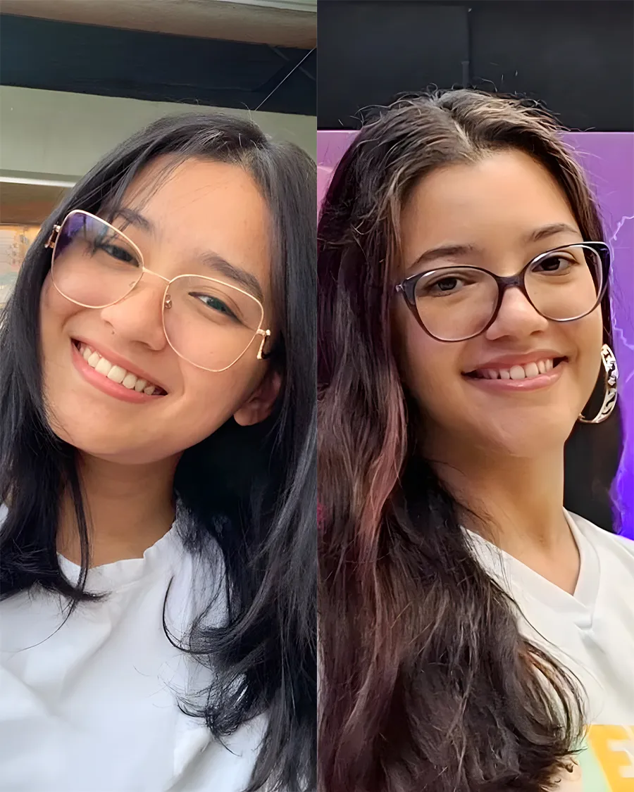 Giovanna Andrade e Maria Yasmim